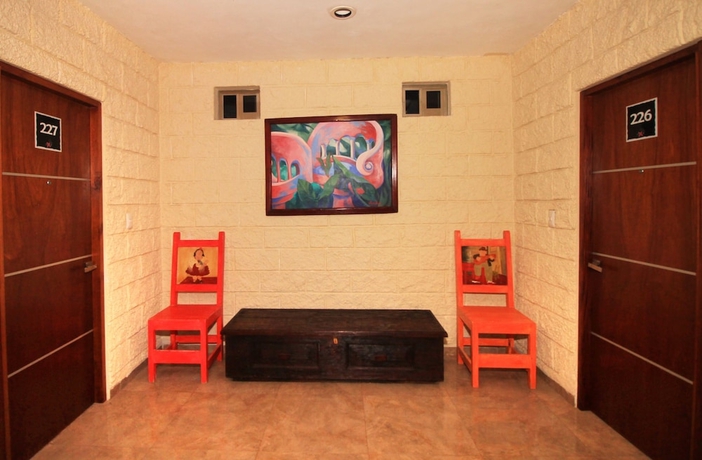 Imagen de los interiores del Hotel Papagayo Boutique, Playa del Carmen. Foto 19