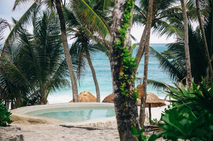 Imagen de la piscina del Hotel Papaya Playa Project. Foto 16