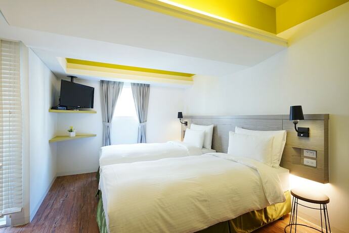 Imagen de la habitación del Hotel Papersun. Foto 18