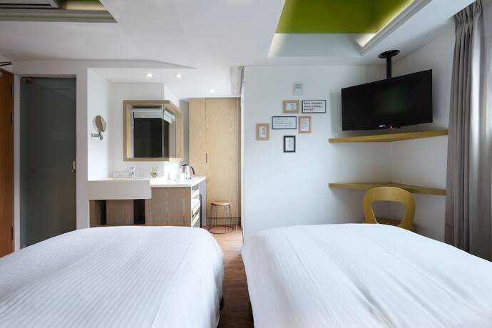 Imagen de la habitación del Hotel Papersun. Foto 19