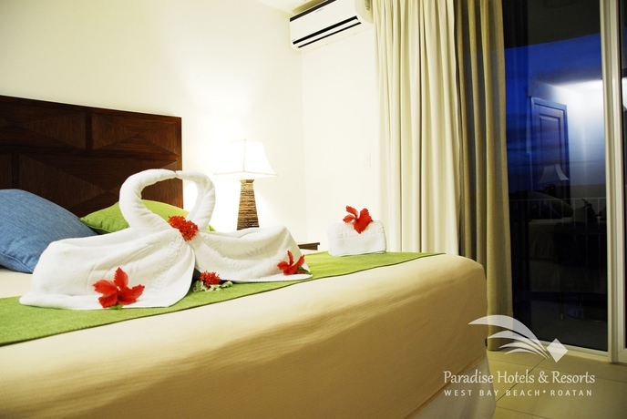 Imagen de la habitación del Hotel Paradise Beach, Isla de Roatán. Foto 10