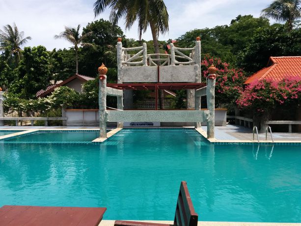 Imagen del bar/restaurante del Hotel Paradise Bungalows, Ko Pha Ngan. Foto 4