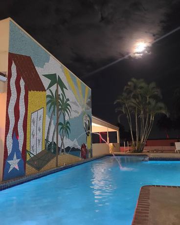 Imagen de la piscina del Hotel Parador Palmas de Luc&iacute;a. Foto 17