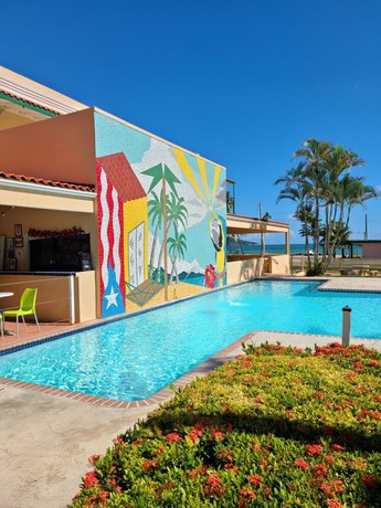 Imagen de la piscina del Hotel Parador Palmas de Luc&iacute;a. Foto 19