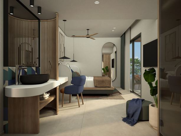 Imagen de la habitación del Hotel Paralos Kosta Alímia, Hersonissos. Foto 10