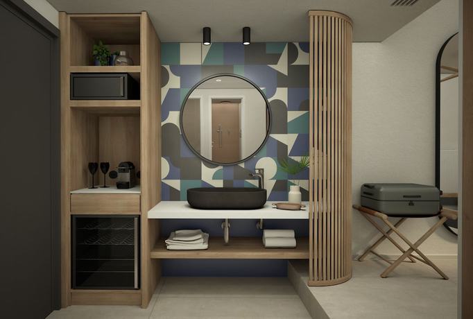 Imagen de la habitación del Hotel Paralos Kosta Alímia, Hersonissos. Foto 17