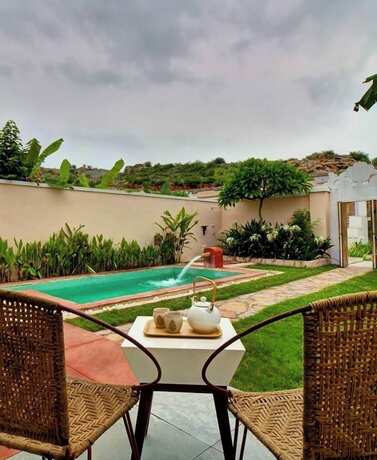 Imagen de la habitación del Hotel Parijat Private Pool Villa. Foto 15