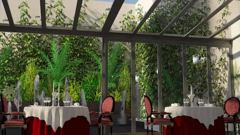 Imagen del bar/restaurante del Hotel Paris J'adore and Spa. Foto 2