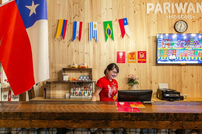 Imagen general del Hotel Pariwana Hostel Santiago. Foto 6