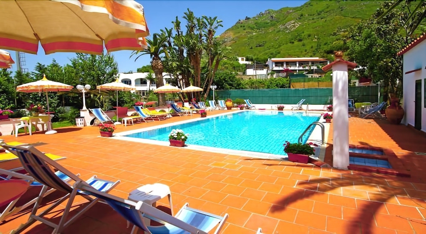 Imagen de la piscina del Hotel Park Calitto. Foto 18