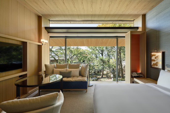 Imagen de la habitación del Hotel Park Hyatt Kyoto. Foto 4