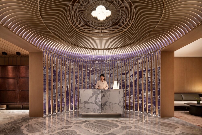 Imagen de la piscina del Hotel Park Hyatt Suzhou. Foto 18