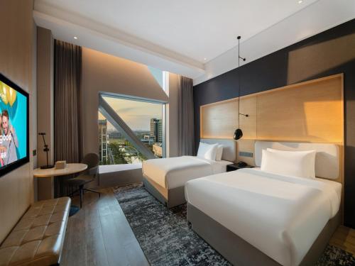 Imagen de la habitación del Hotel Park Inn by Radisson Shanghai Shanghai Middle Jiasong Road Outlets. Foto 15
