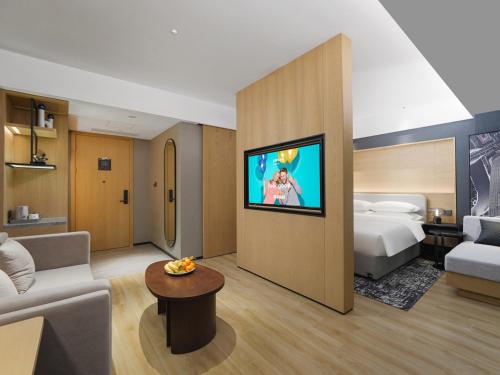 Imagen de la habitación del Hotel Park Inn by Radisson Tianjin Jinghai Wanda Plaza. Foto 14