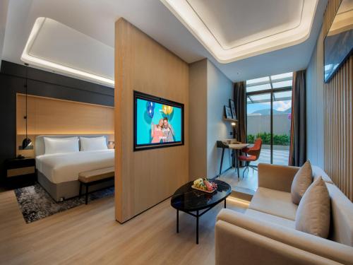 Imagen de la habitación del Hotel Park Inn by Radisson Zhuhai Gaolan Port. Foto 9