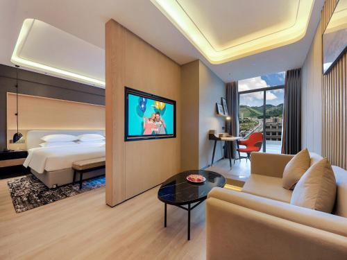 Imagen de la habitación del Hotel Park Inn by Radisson Zhuhai Gaolan Port. Foto 14