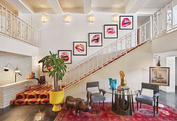 Imagen de los interiores del Hotel Parker Palm Springs. Foto 14