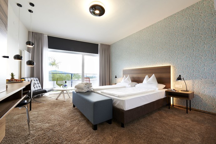 Imagen de la habitación del Hotel Parkhotel P&ouml;rtschach - Dasresort mit Insellage am W&ouml;rthersee. Foto 2