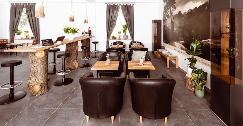 Imagen de los interiores del Hotel Parkhotel Steiger Hohnstein. Foto 18
