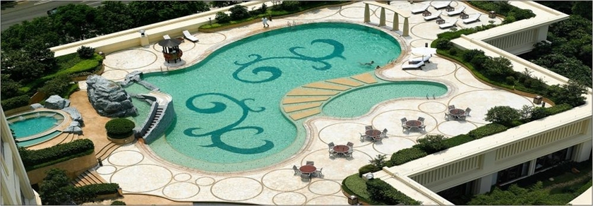 Imagen de la piscina del Hotel Parklane, Chang'an zhen. Foto 9