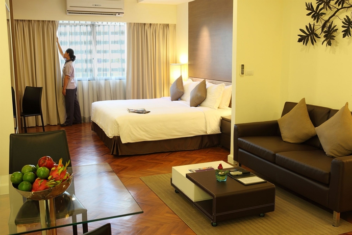Imagen de la habitación del Hotel Parkroyal Suites Bangkok. Foto 7