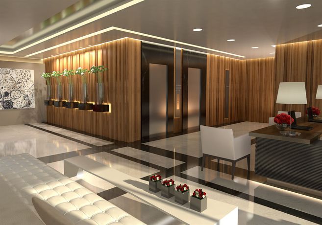 Imagen de los interiores del Hotel Parktower Suites. Foto 10