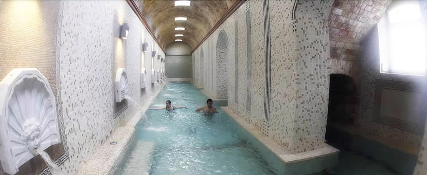 Imagen de la piscina del Hotel Parque - Balneario Termas Pallares. Foto 13