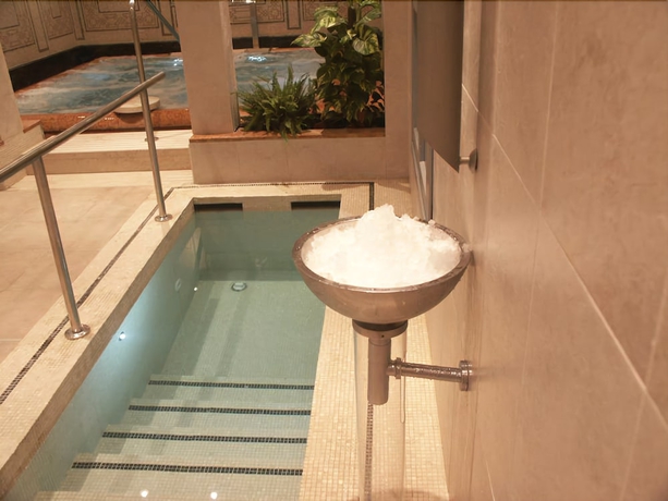 Imagen de la piscina del Hotel Parque - Balneario Termas Pallares. Foto 18