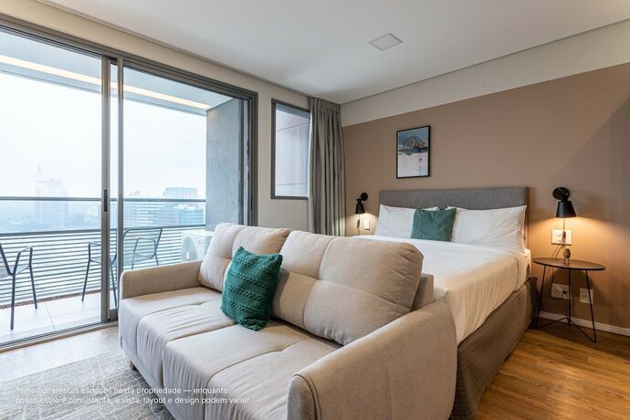 Imagen de la habitación del Hotel Parque Jockey com f&aacute;cil acesso a Pinheiros e Butant&atilde;. Foto 17