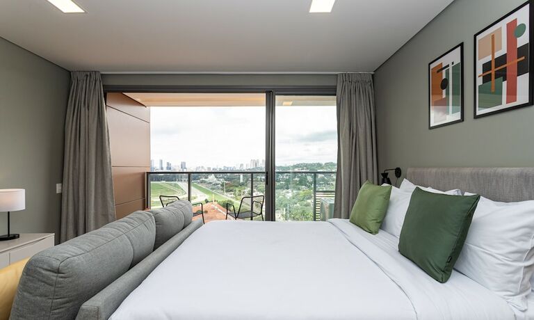 Imagen general del Hotel Parque Jockey com f&aacute;cil acesso a Pinheiros e Butant&atilde;. Foto 7