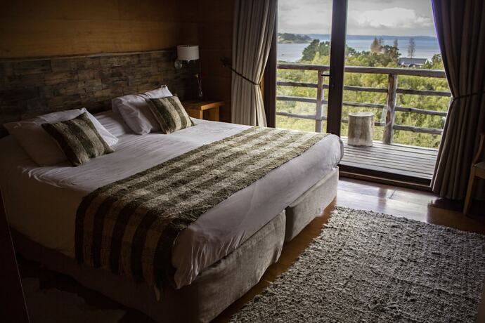 Imagen de la habitación del Hotel Parque Quilquico. Foto 17