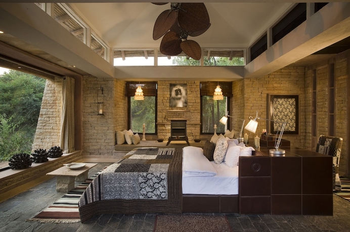 Imagen de los interiores del Hotel Pashan Garh, Panna National Park. Foto 18