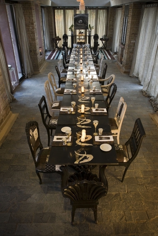 Imagen del bar/restaurante del Hotel Pashan Garh, Panna National Park. Foto 4