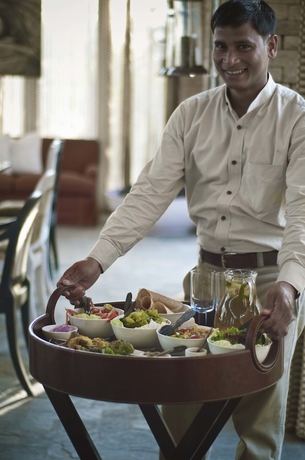 Imagen del bar/restaurante del Hotel Pashan Garh, Panna National Park. Foto 5