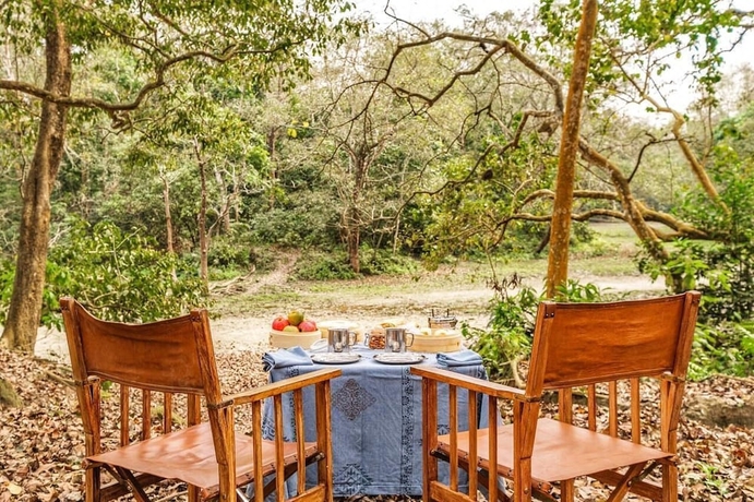 Imagen del bar/restaurante del Hotel Pashan Garh, Panna National Park. Foto 12