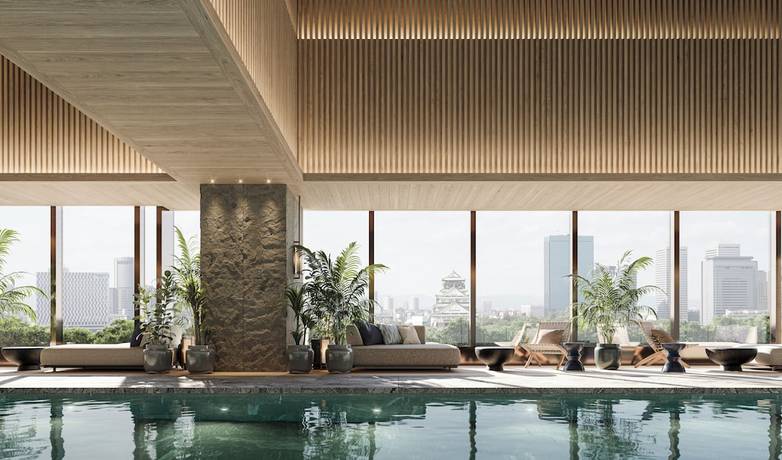 Imagen de la piscina del Hotel Patina Osaka. Foto 15