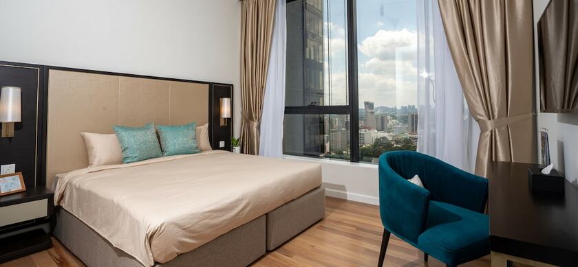 Imagen de la habitación del Hotel Pavilion Ceylon Hill Suites, Bukit Bintang. Foto 16