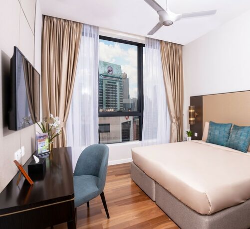 Imagen de la habitación del Hotel Pavilion Ceylon Hill Suites, Bukit Bintang. Foto 20