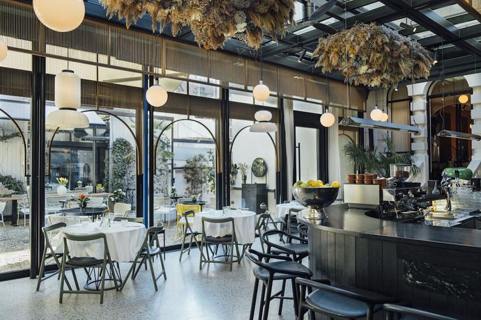 Imagen del bar/restaurante del Hotel Pavilion and Social Club. Foto 4