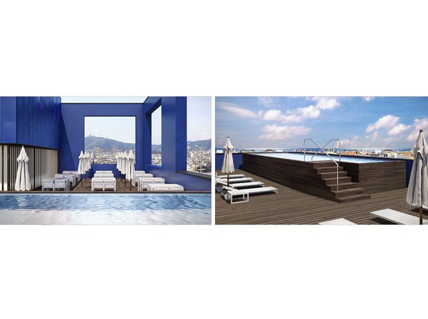 Imagen de la piscina del Hotel Paxton Barcelona. Foto 19