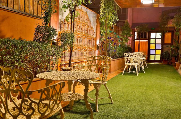 Imagen del bar/restaurante del Hotel Pearl Palace, JAIPUR. Foto 3