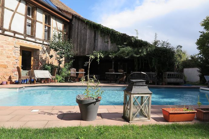 Imagen de la piscina del Hotel Pêche de Vigne and Spa. Foto 5