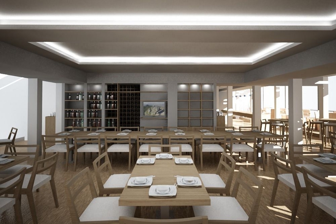 Imagen del bar/restaurante del Hotel Pefka. Foto 2