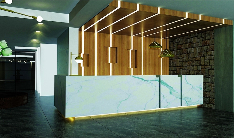 Imagen de los interiores del Hotel Pefkos. Foto 19