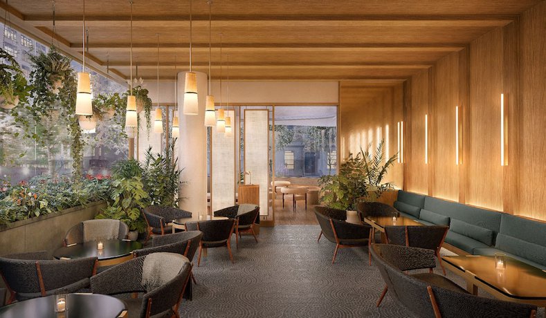 Imagen del bar/restaurante del Hotel Pendry Manhattan West. Foto 3