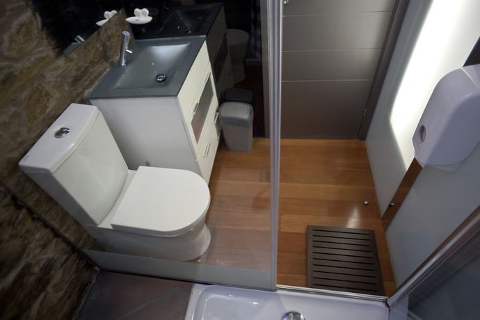 Imagen de la habitación del Hotel Pensión Albergue Turístico Salceda. Foto 3