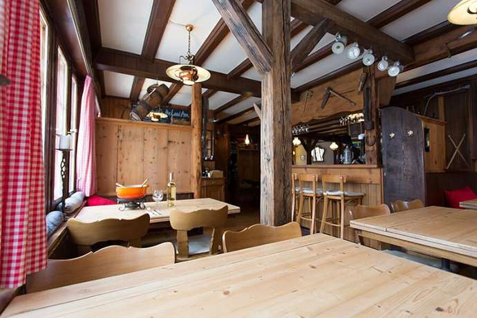 Imagen del bar/restaurante del Hotel Pension Gimmelwald. Foto 11