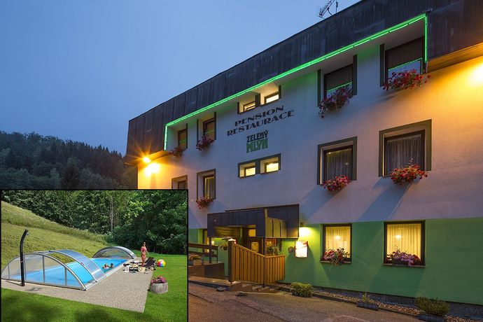 Imagen general del Hotel Pensionandrestaurace Zelen&yacute; Ml&yacute;n. Foto 3