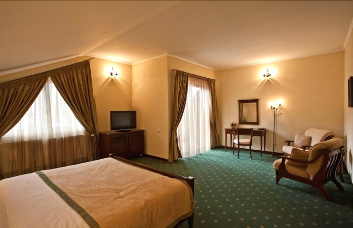 Imagen de la habitación del Hotel Pensiunea La Residenza. Foto 12