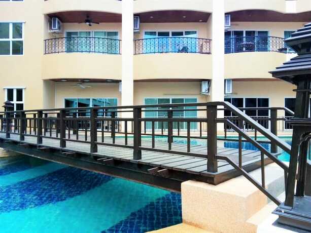 Imagen de la piscina del Hotel Penthouse Studio Apartment The Residence Jomtien. Foto 18